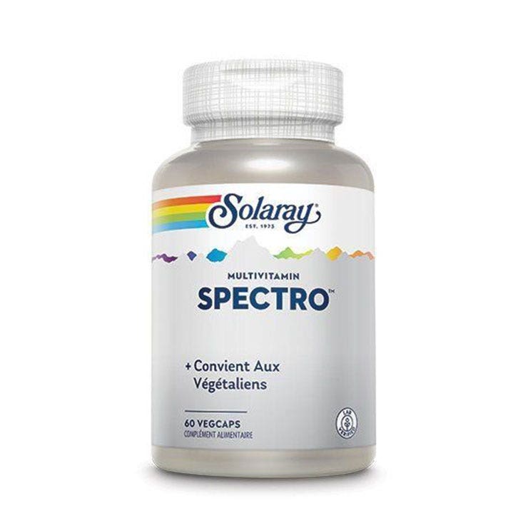 Solaray Spectro Multi-Vitamines 60 Capsules