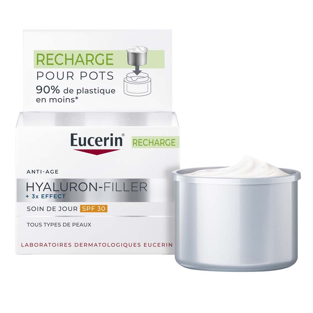 Eucerin Hyaluron-Filler + 3x Effect Recharge Soin de jour SPF30 50ml