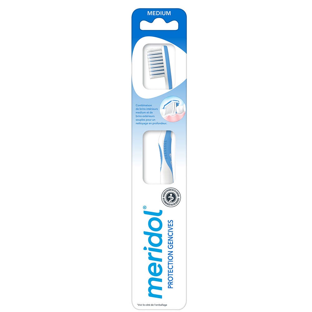Meridol Brosse A Dents Protection Gencives Médium x1