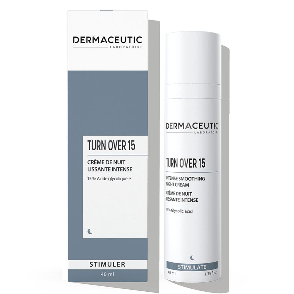 Dermaceutic Turn Over 15 Crème de Nuit Lissante Intense 40ml