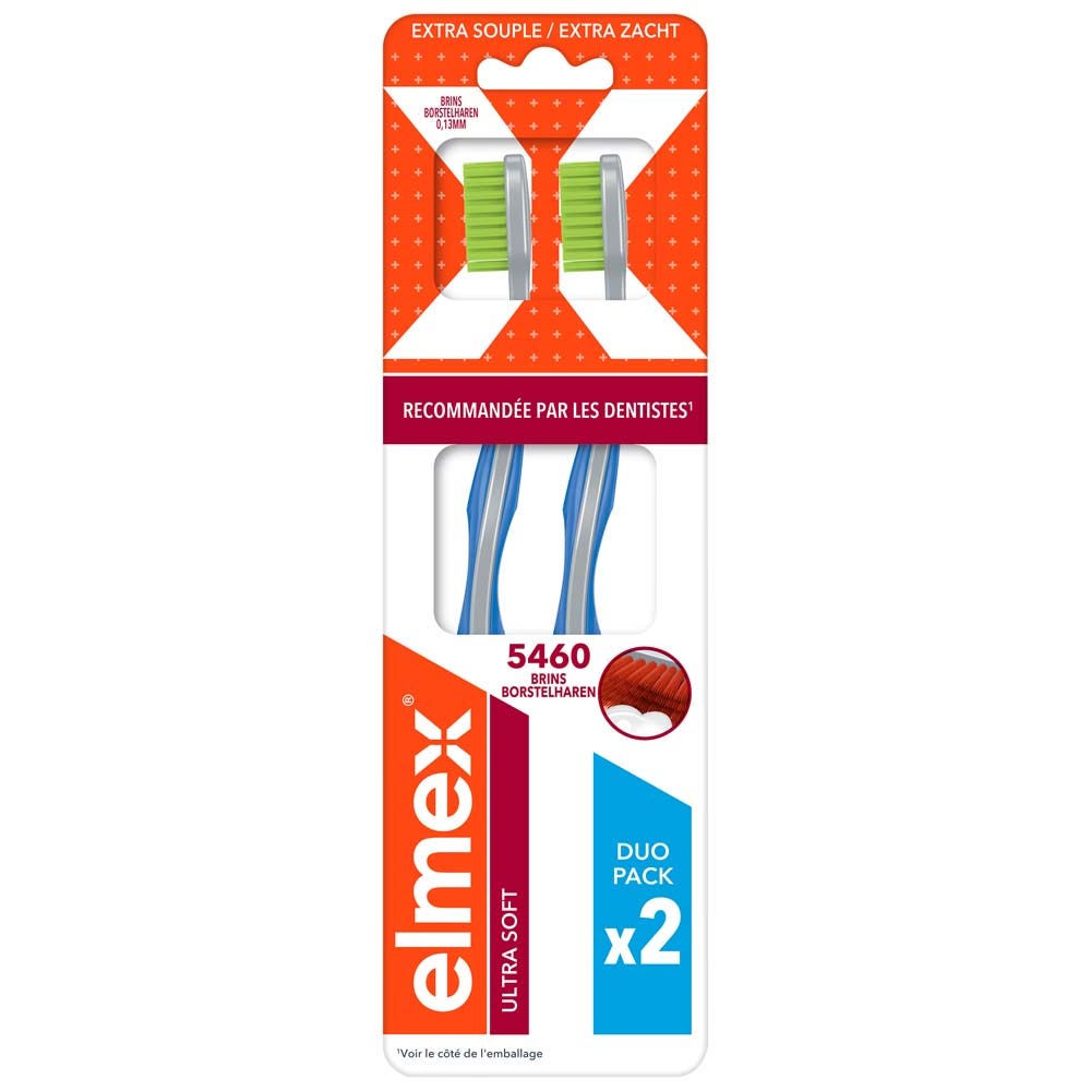 Elmex Anti-caries Professional Brosses A Dents Ultrasoft x2
