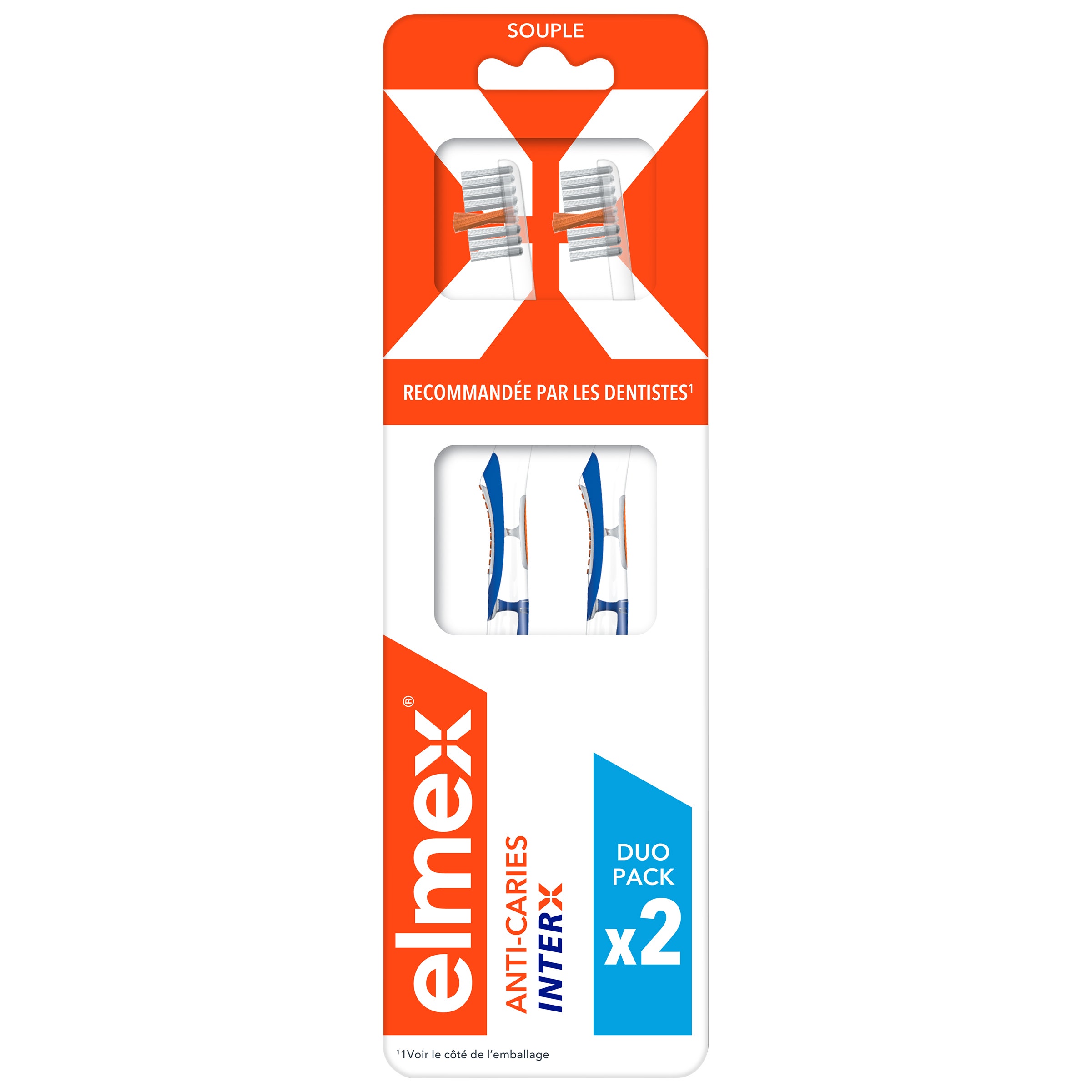 Elmex Anti-Caries Brosse A Dents Souple Inter X x2