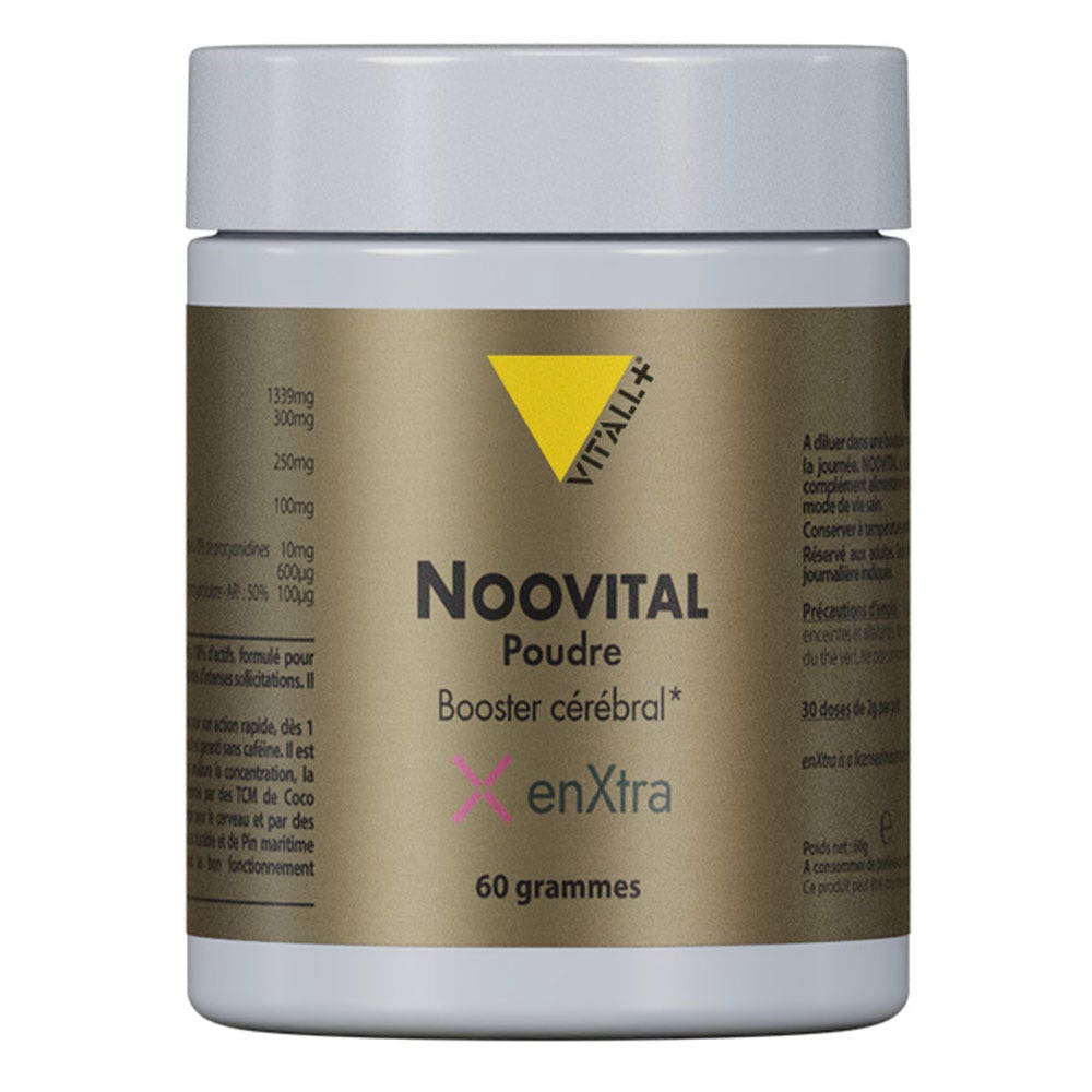 Vit'All+ Noovital Poudre Booster Cérébral 60g