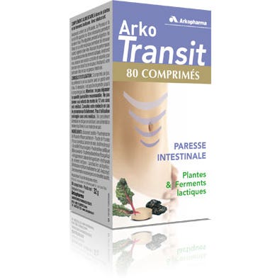 Arkopharma Arko Transit Paresse Intestinale 80 Comprimes