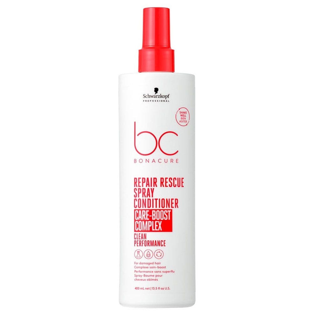Schwarzkopf Professional Peptide Repair Rescue Spray Conditioner BC Bonacure Cheveux abîmés 400ml