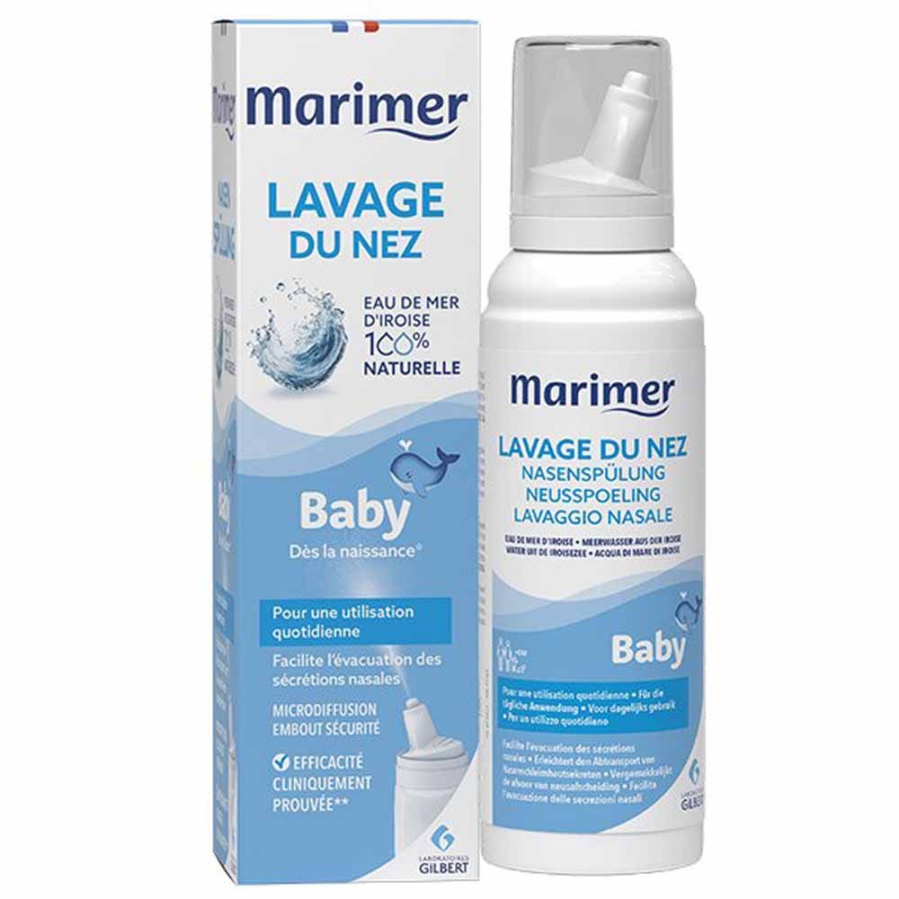 Marimer Baby Lavage du Nez Spray Eau de Mer 100% naturel 100ml