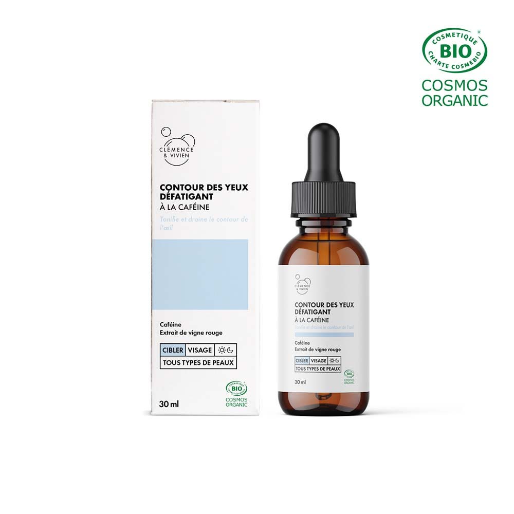 Clemence&Vivien Contour des Yeux Défatiguant Bio Texture Gel 30ml