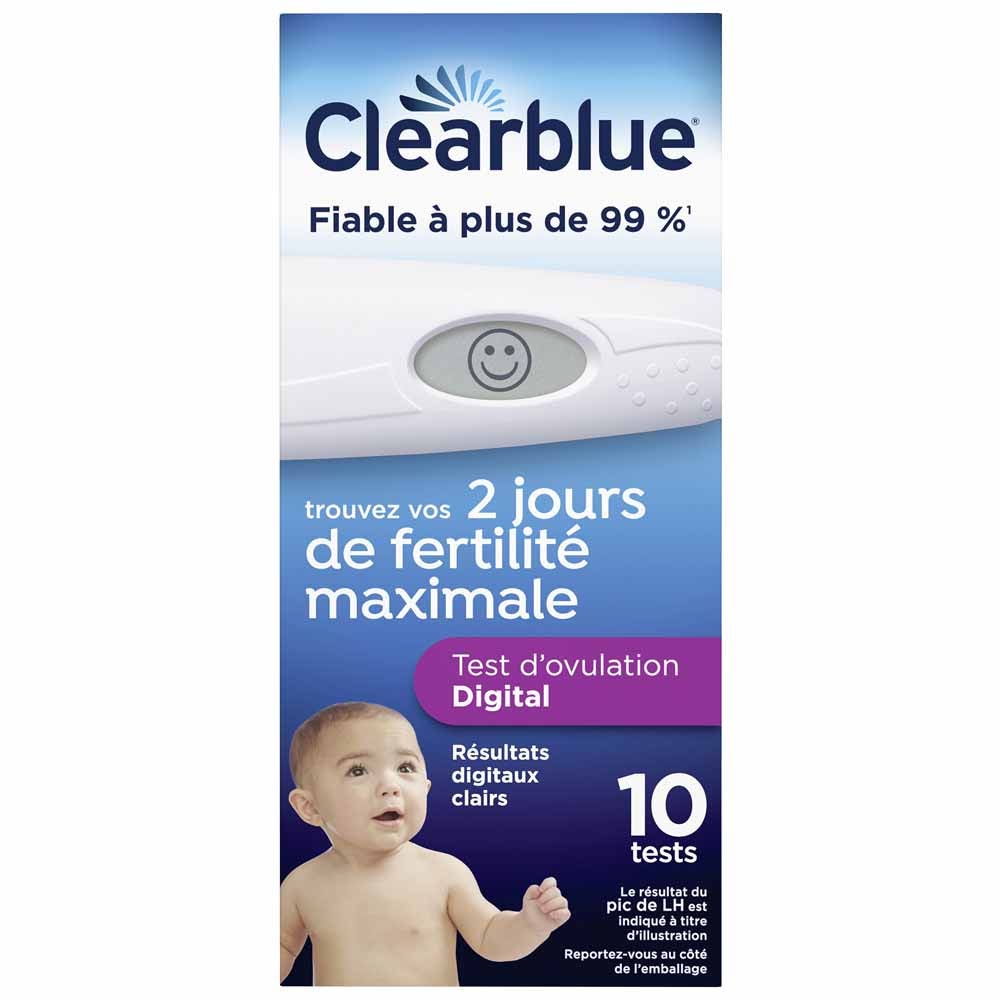 Clearblue Test D'ovulation Digital 10 tests