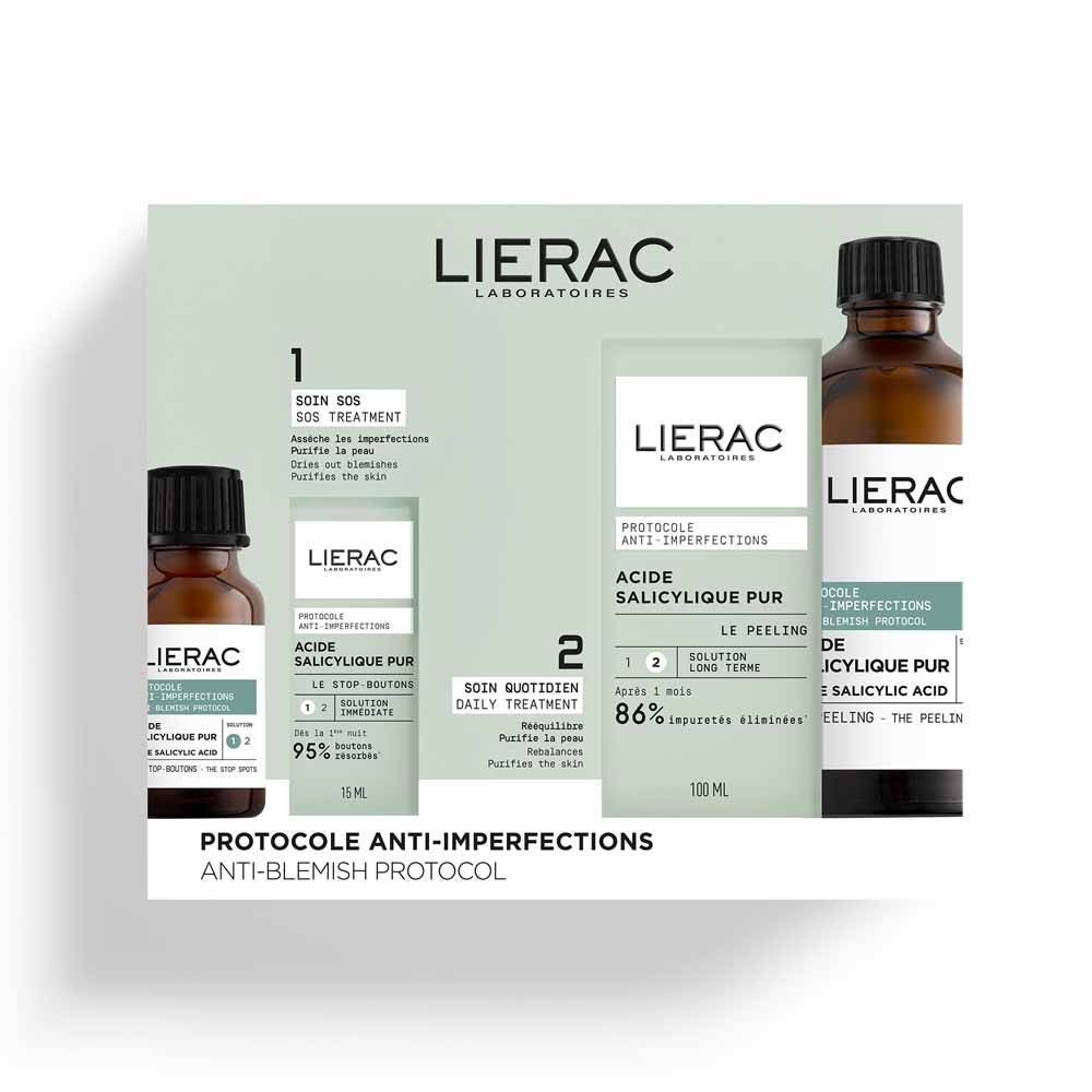 Lierac Protocole Anti-Imperfections Coffret Fluide + crème