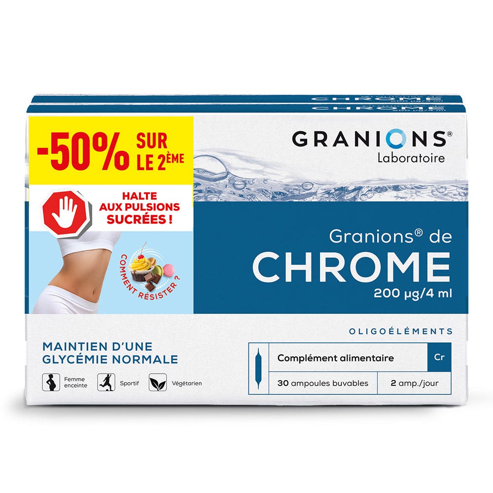 Granions Chrome 2x30 Ampoules