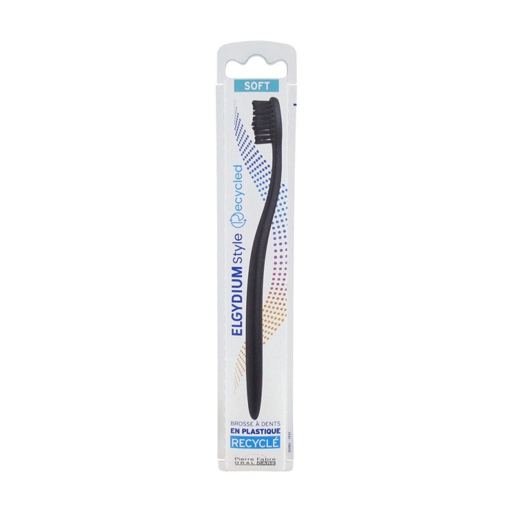 Elgydium Bosse à dents en plastique recyclé Souple x1