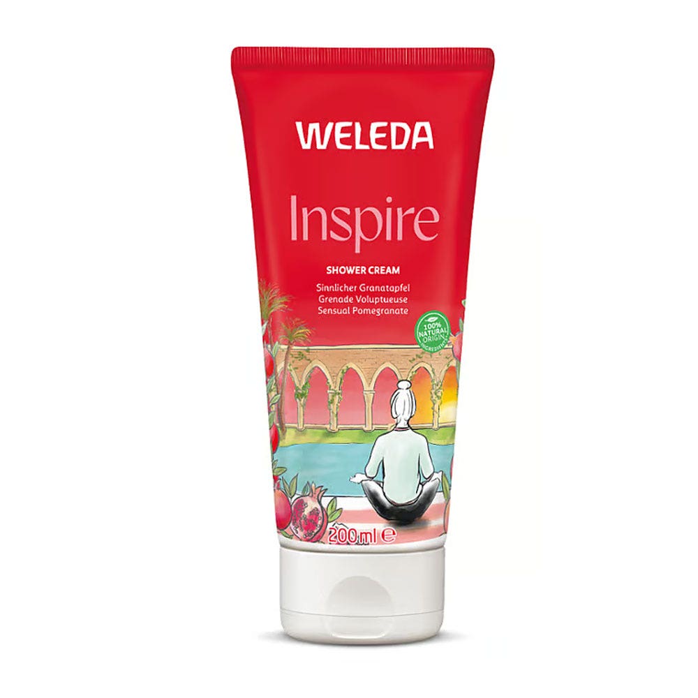 Weleda Grenade Inspire Crème De Douche Eveil Des Sens 200ml