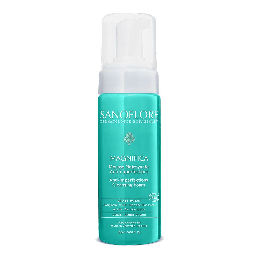 Sanoflore Magnifica Mousse nettoyante visage anti-imperfections 150ml