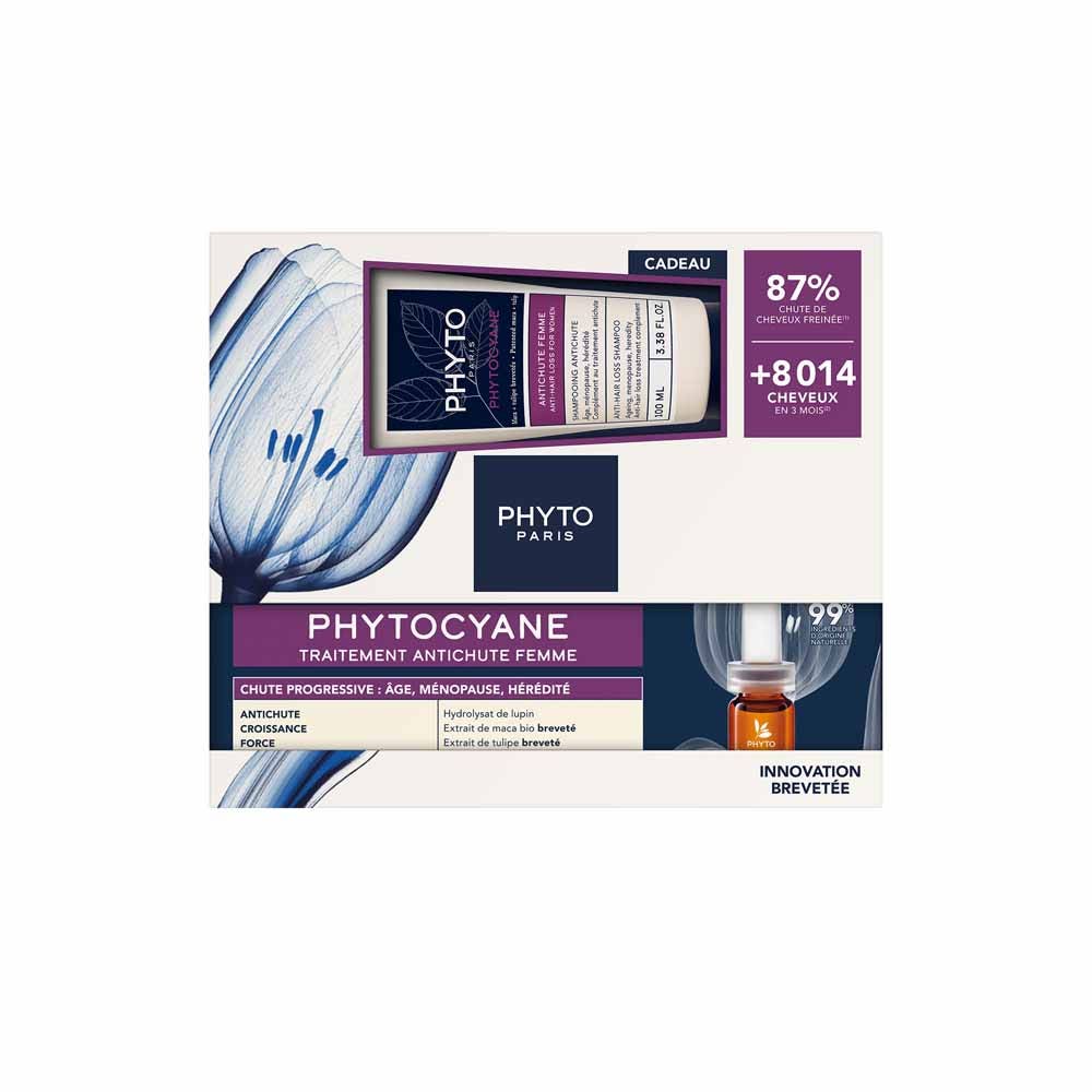Phyto Paris Phytocyane Coffret Traitement Anti-Chute Progressive Femme