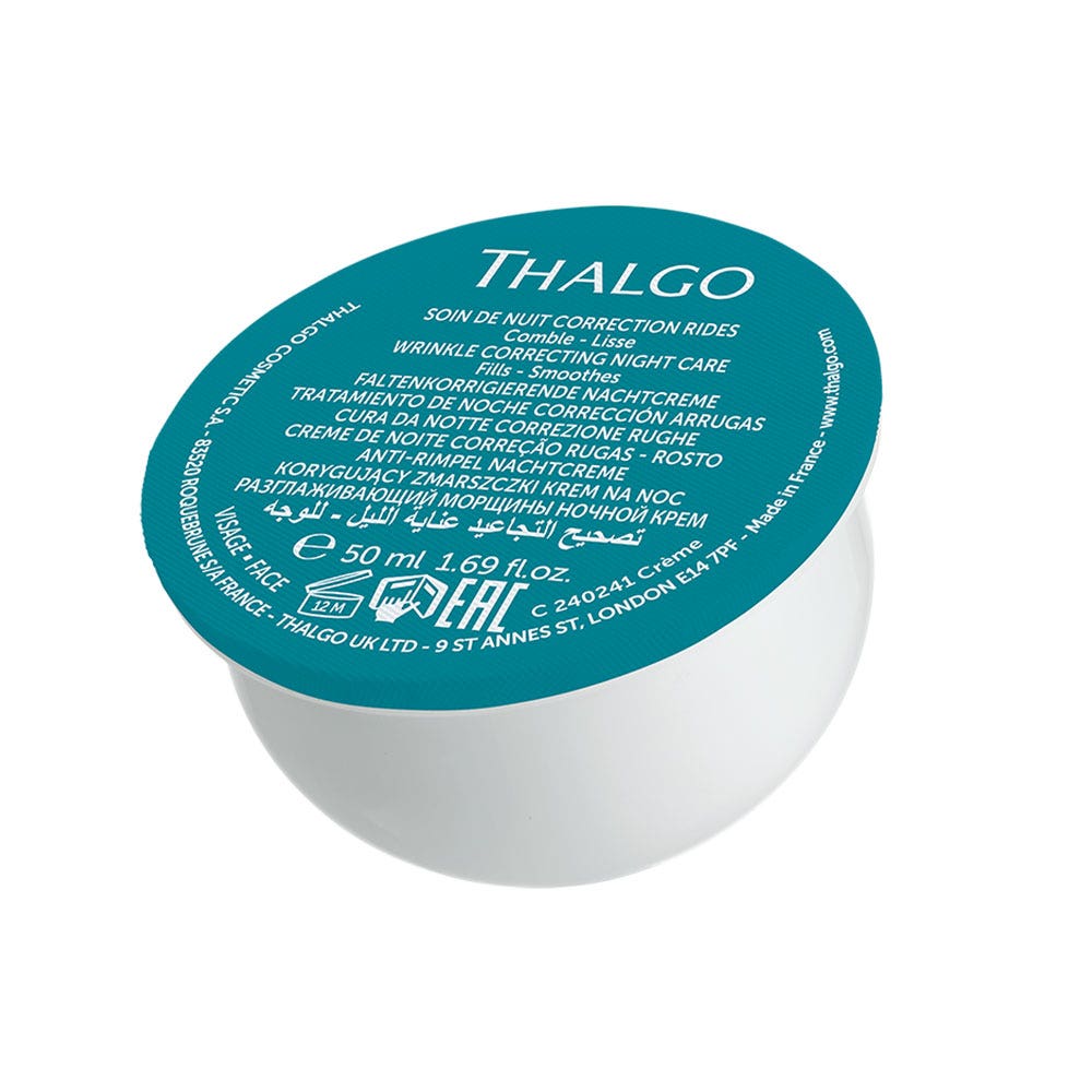 Thalgo Hyalu-Procollagène Eco-Recharge Soin de Nuit Correction Rides 50ml
