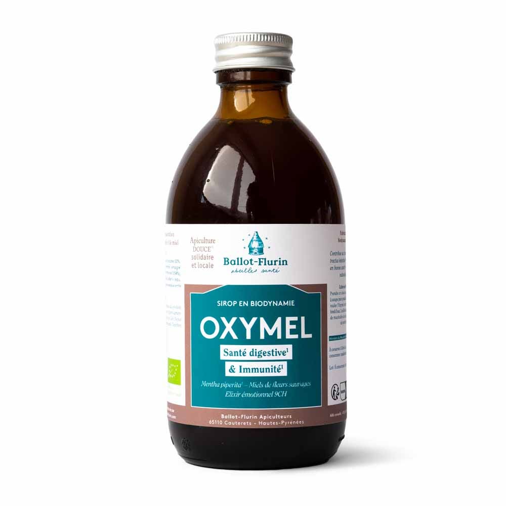 Ballot-Flurin Oxymel Sirop Biodynamie Santé Digestive & Immunité 300ml