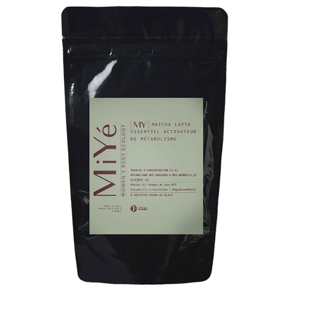 Miyé [MY] Matcha Latte Essentiel Activateur de Métabolisme 146g