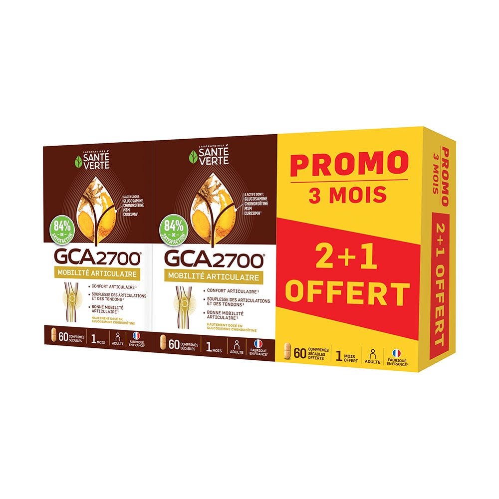 ARTICULATION 120+60 COMPRIMES GCA 2700 SANTE VERTE