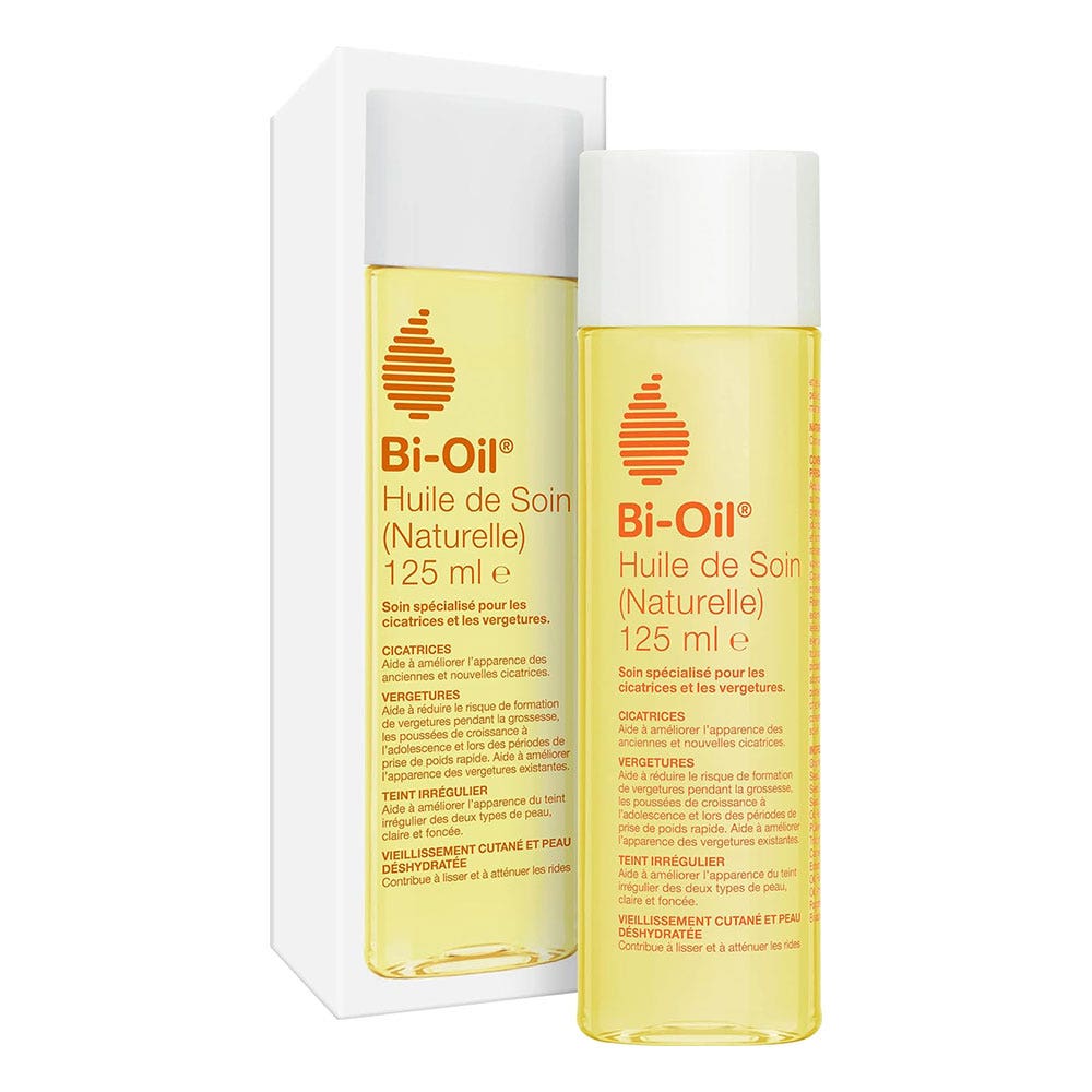 Bi-Oil Huile de soin Naturelle Vergetures et Cicatrices 125ml