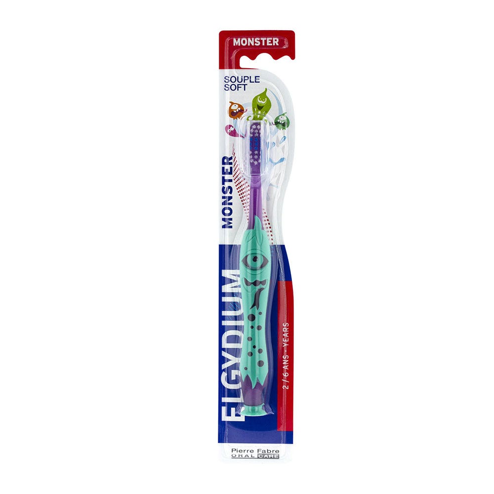 Elgydium Kids Brosse A Dents Monster 2-6 Ans