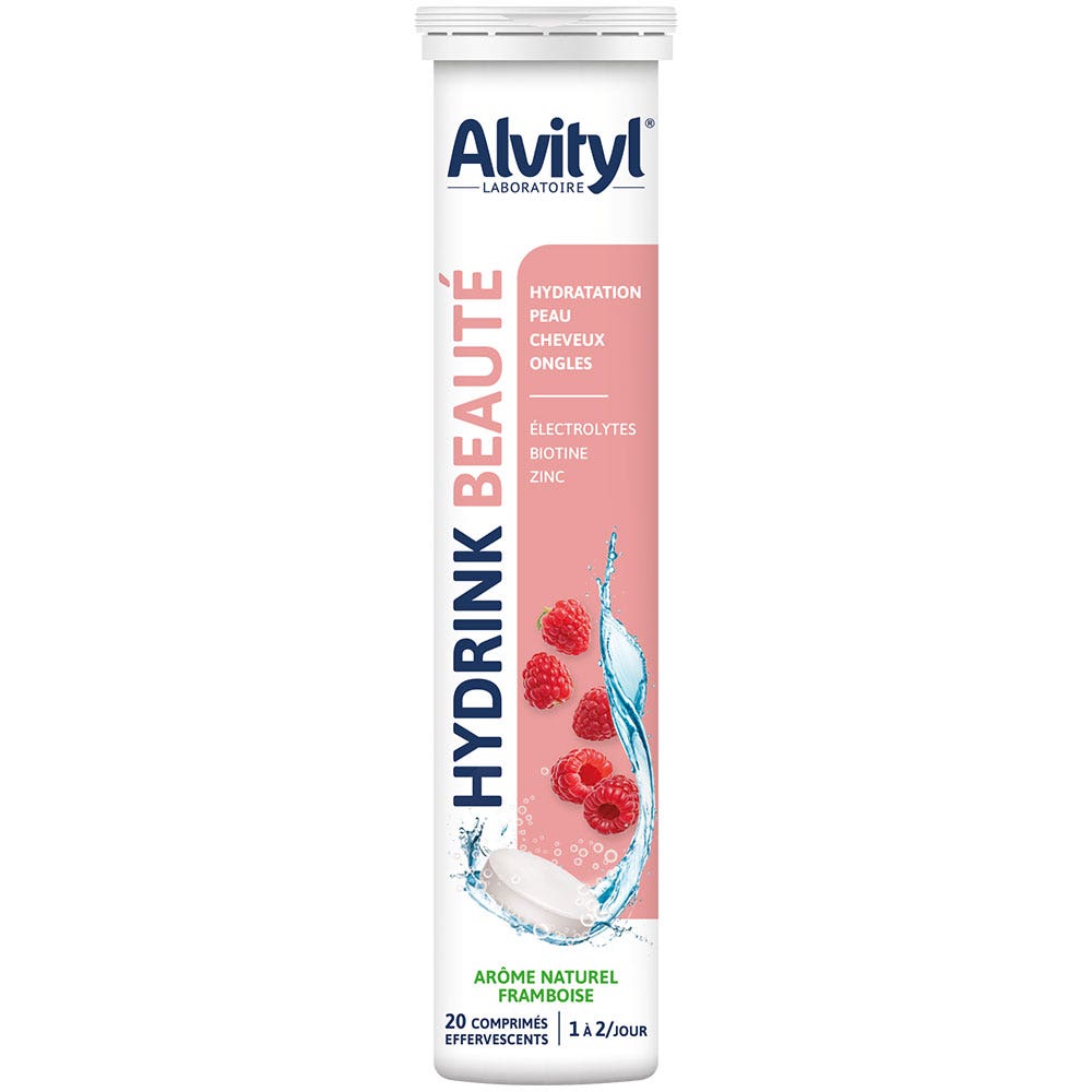 Alvityl Hydrink Beauté 20 Comprimés Effervescents