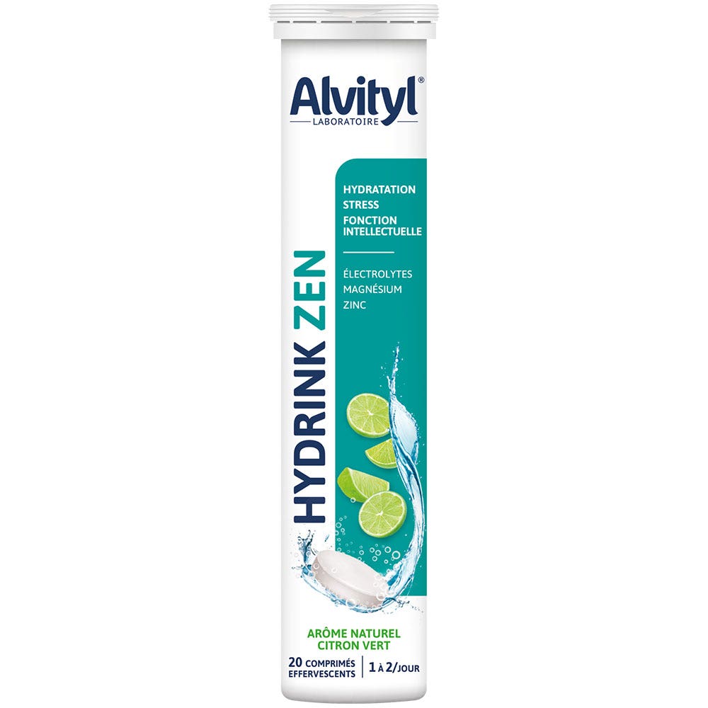 Alvityl Hydrink Zen 20 Comprimés Effervescents