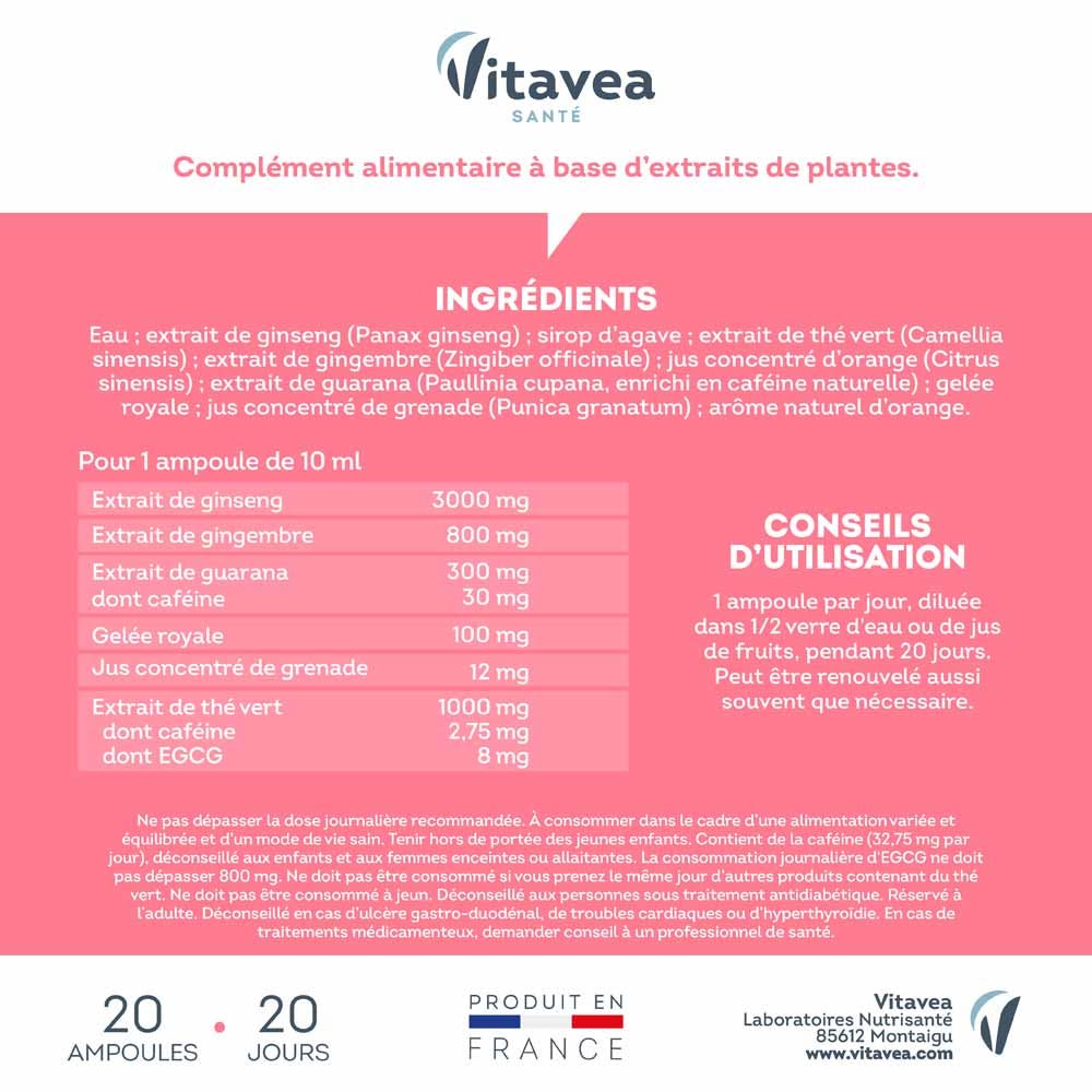 Booster Prise De Poids - Gélules 100% Ingrédients Naturels - Boîte De 120 - Marque Tassaba