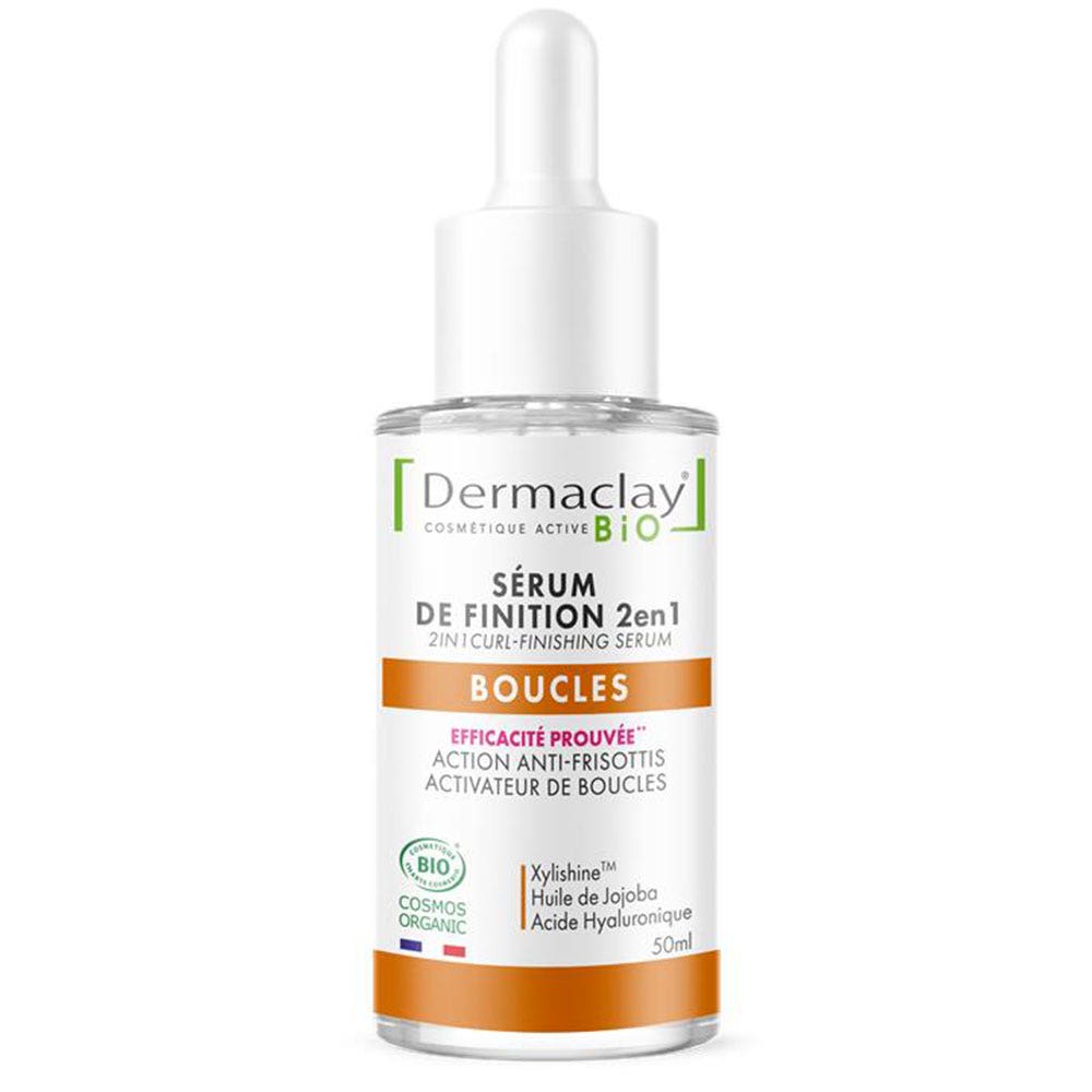 Dermaclay Sérum de Finition 2en1 Bio Boucles 50ml