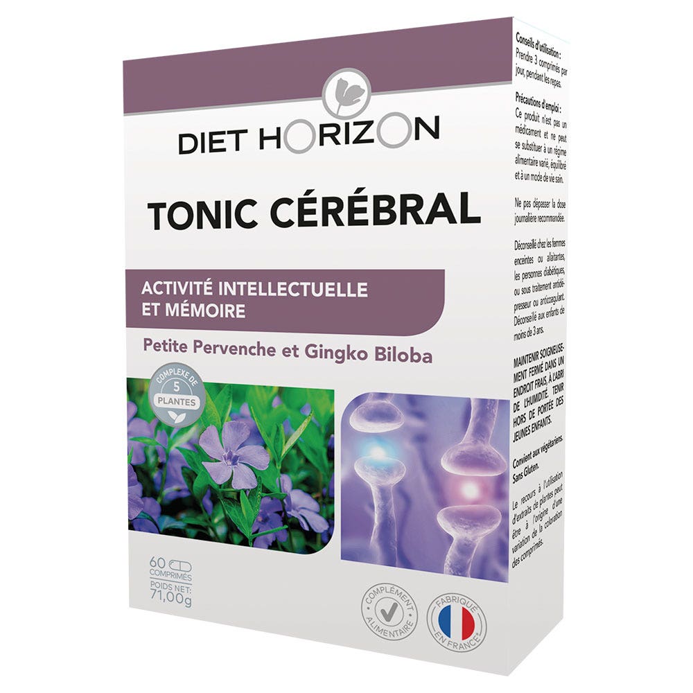 Diet Horizon Tonic Cérébral 60 Comprimés