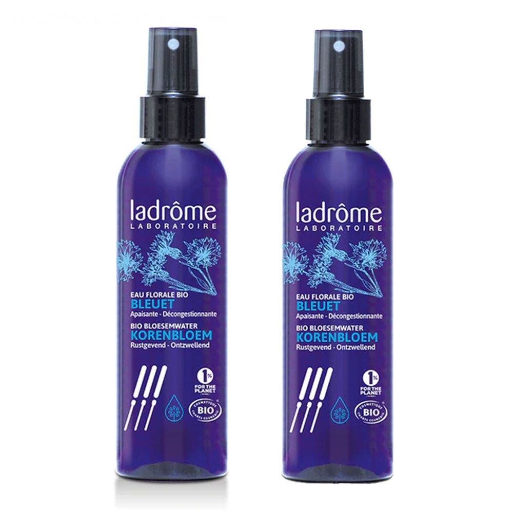 Ladrôme Eau Florale Bleuet Bio 2x200ml