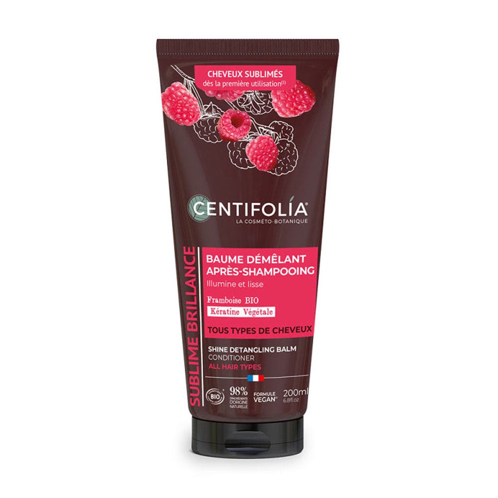 Centifolia Soins capillaire Baume après shampooing extrait de framboise et Protéines d'Amande douce 200ml