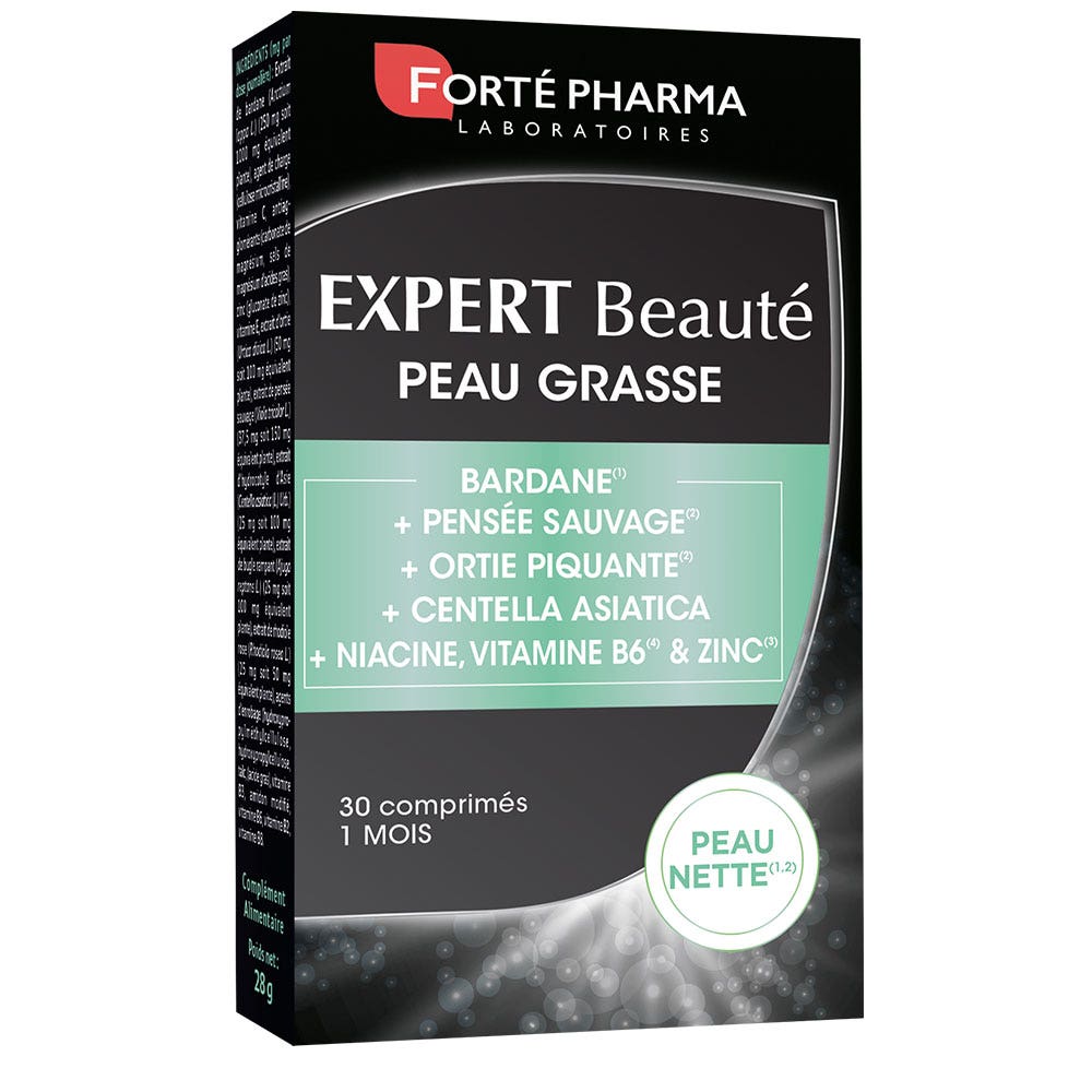 Forté Pharma Expert Beauté Peau Grasse 30 comprimés