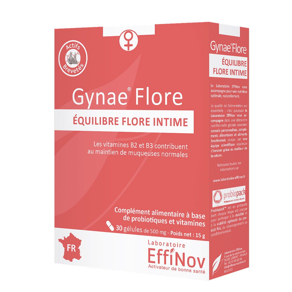 Effinov Nutrition Gynae Flore 30 gélules