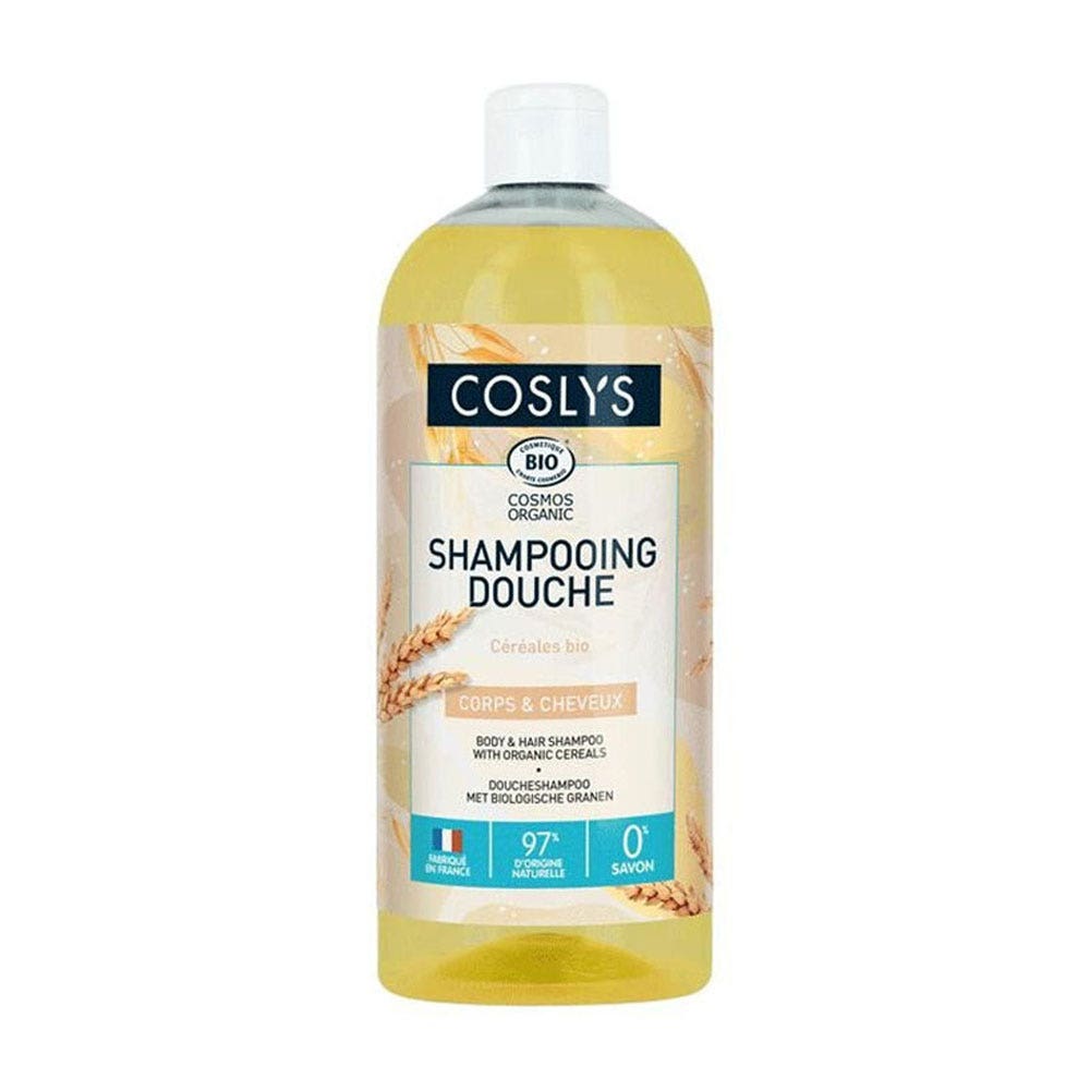 Coslys Shampooing douche bio Corps et cheveux 1L