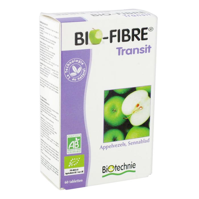 Biotechnie Biofibre Transit Fibres De Pommes 60 Comprimes