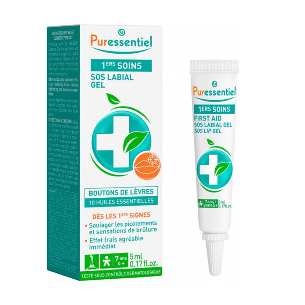 Puressentiel Soin De La Peau Gel Sos Labial Aux 10 5ml