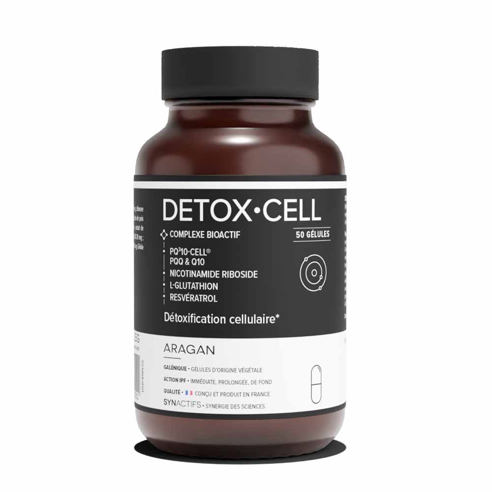 Aragan Detox-Cell PQ³10-CELL® Vitalité cellulaire 30 gélules
