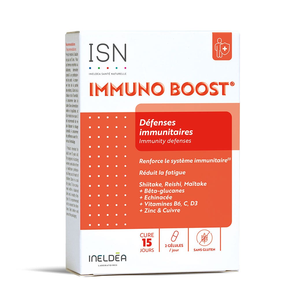 Ineldea Santé Naturelle Immuno Boost 30 gélules