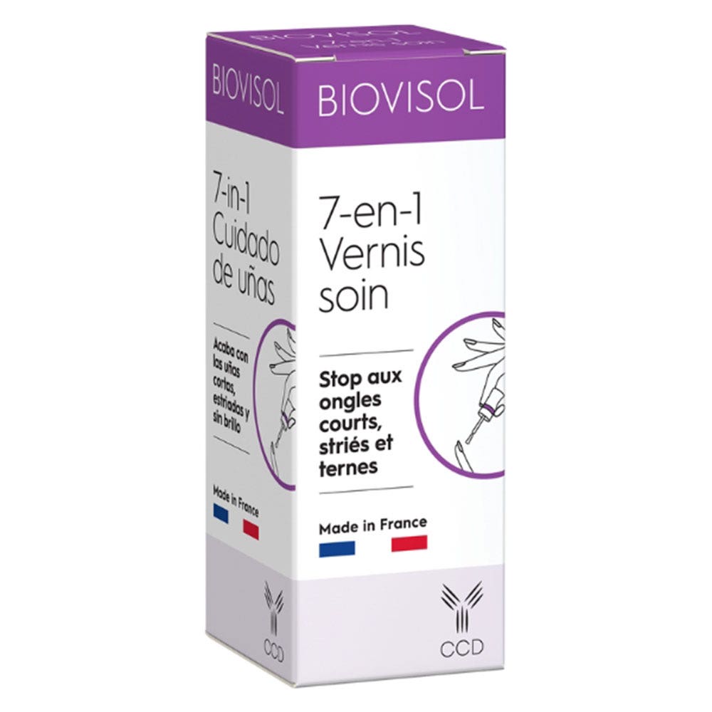 Biovisol 7-en-1 Soin complet pour ongles abîmés 10ml