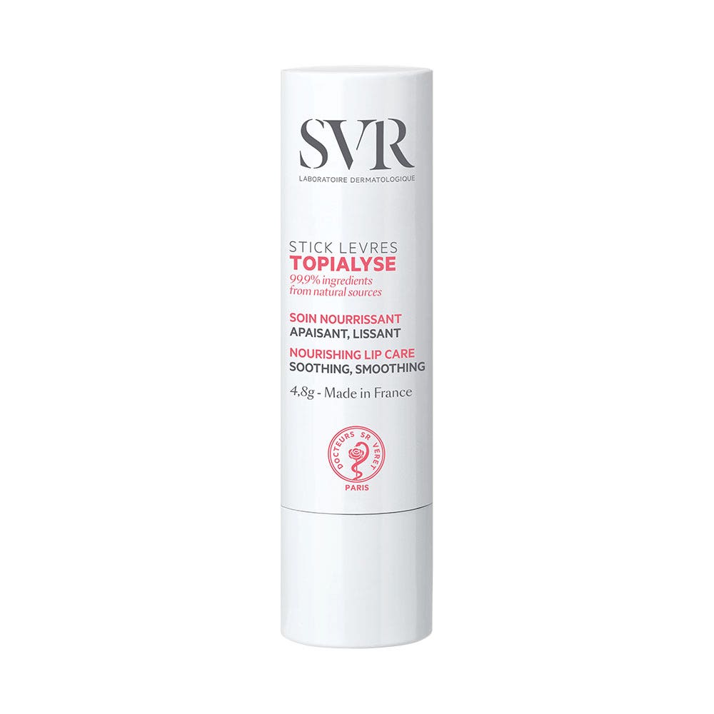 Svr Topialyse Stick Lèvres Soin Nourrissant Apaisant, Lissant 4.8g