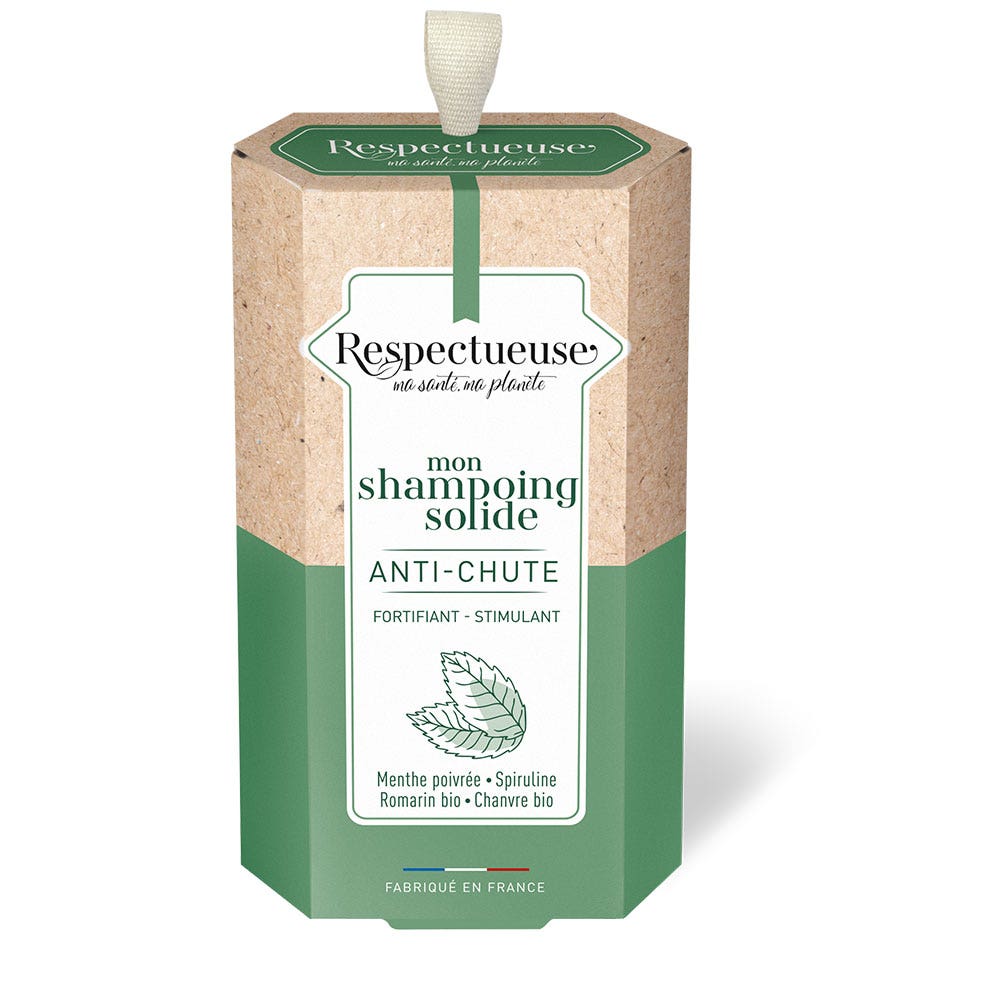 Respectueuse Shampoing Solide Anti-Chute 75g