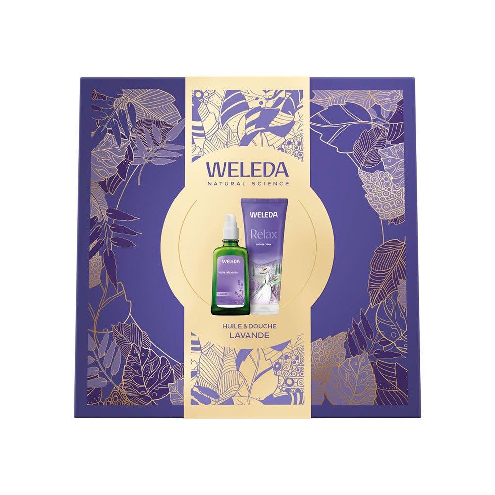 Weleda Lavande Coffret Corps Huile & Douche