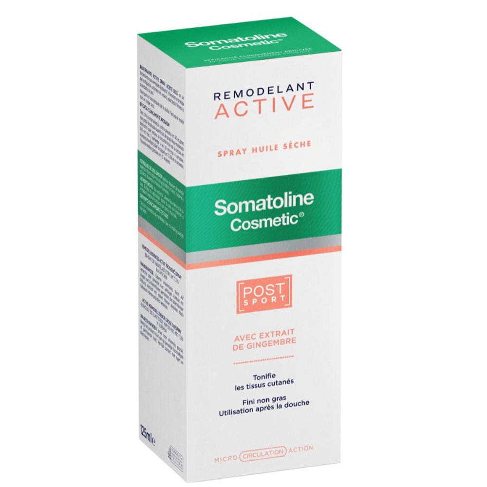 Somatoline Spray Huile Sèche Post Sport 125ml