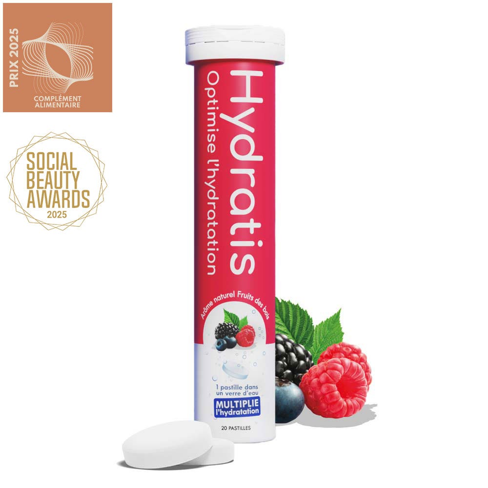 Hydratis Solution Isotonique Optimise l'hydratation 20 Comprimés Effervescents