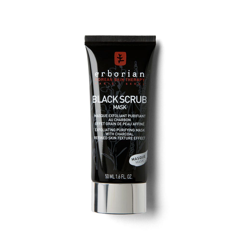 Erborian Black Scrub Mask Masque Exfoliant Purifiant Au Charbon 50ml