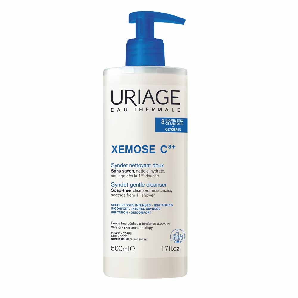 Syndet Nettoyant Doux Peaux Tres Seches A Tendance Atopique 500ml Xemose Uriage