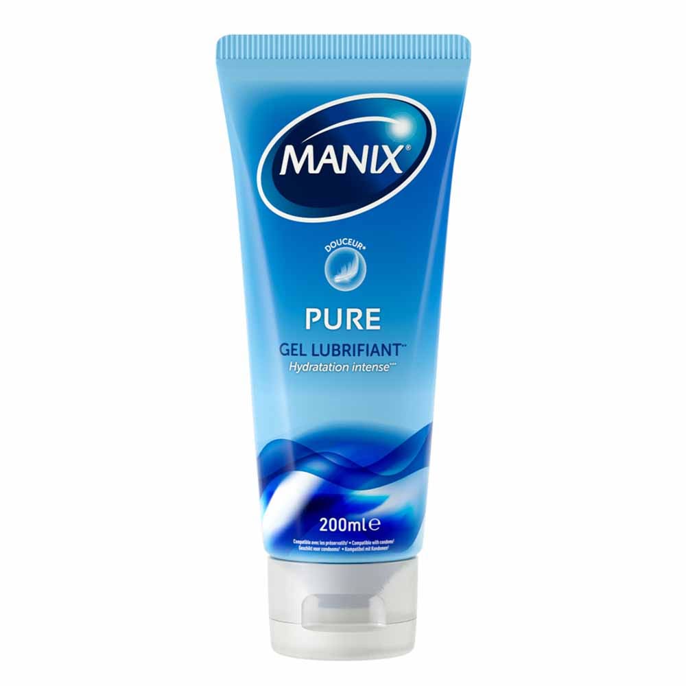 Manix Pure Gel Lubrifiant Intime Hydratation et Douceur 200 ml