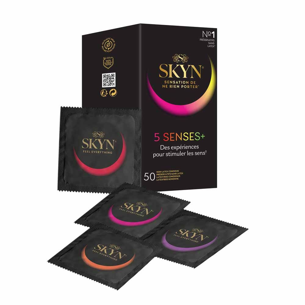 Skyn Senses Préservatifs Sans Latex 5 unités