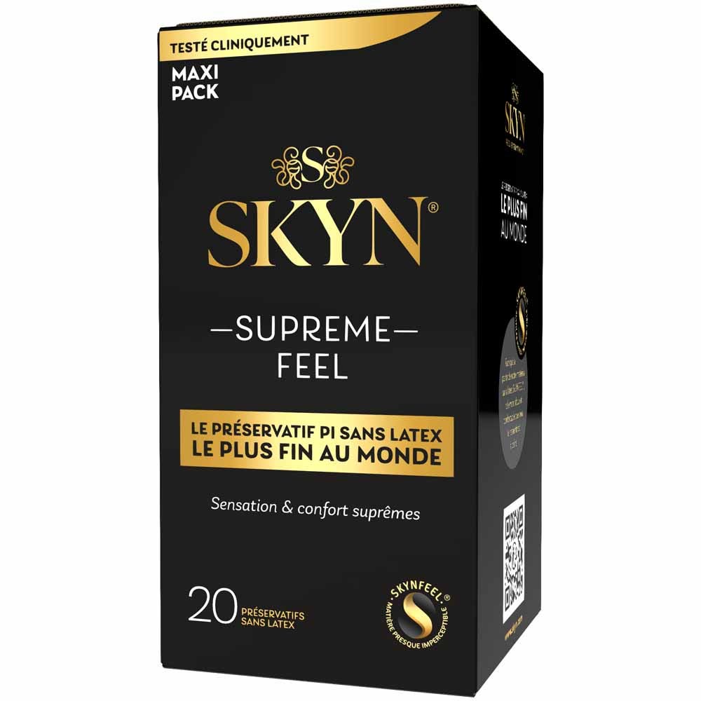 Skyn Supreme Feel Préservatif Sans Latex 20 unités