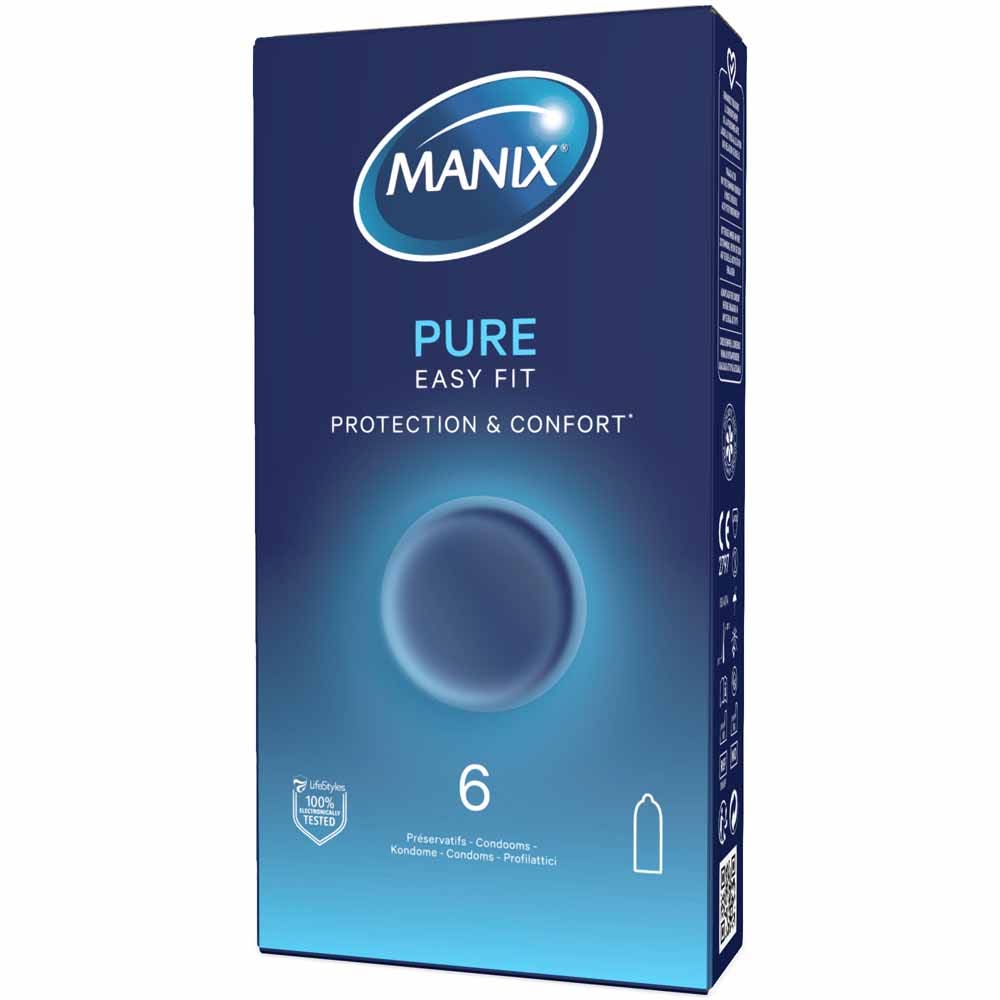 Manix Super Préservatifs Sécurité Et Confort Easy Fit 6 unités